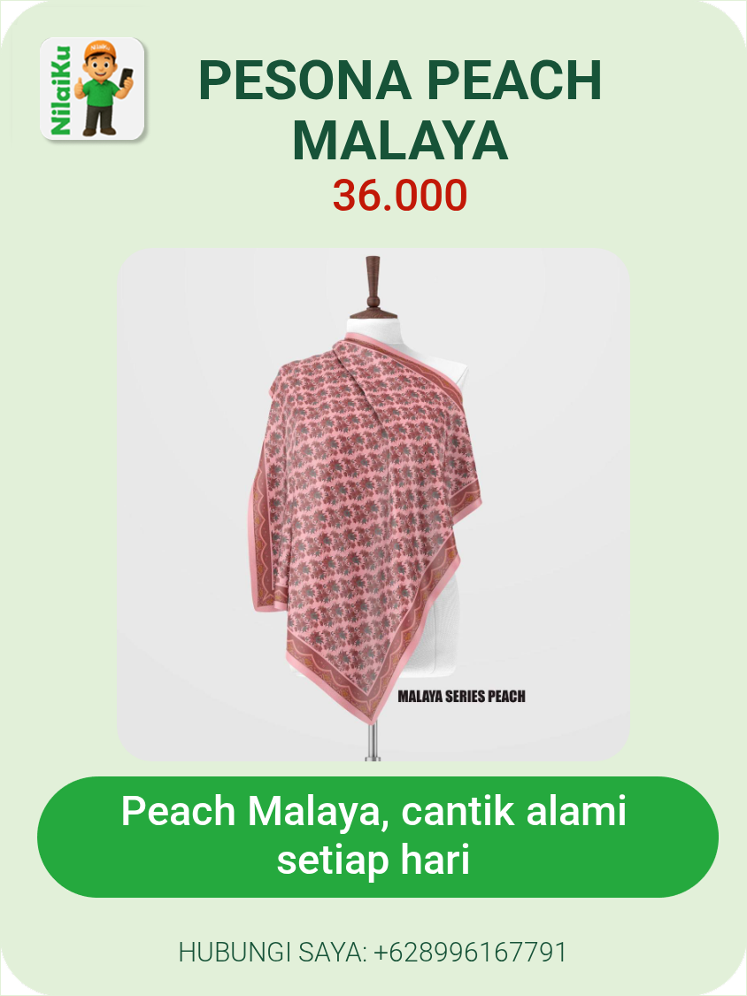 Promosi Pesona Peach Malaya