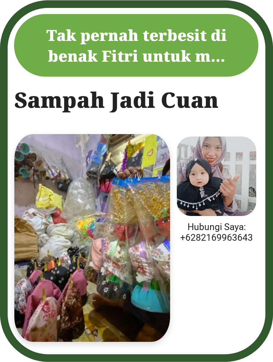 Sampah Jadi Cuan