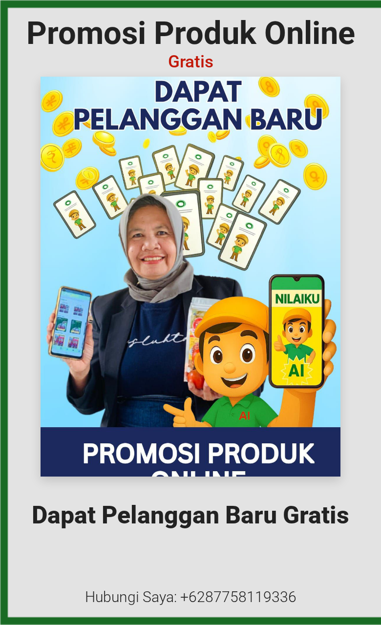 Promosi Produk Online