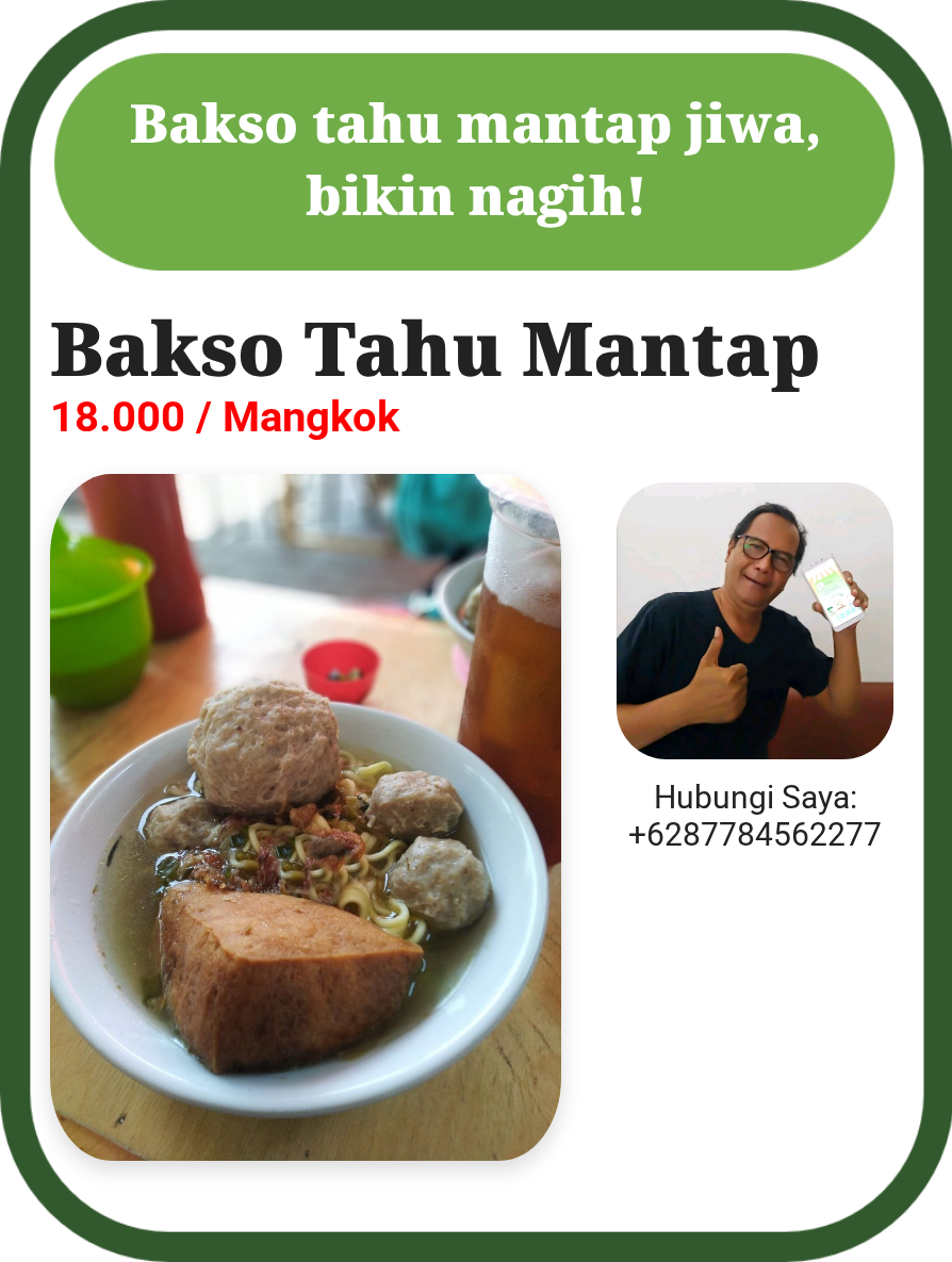 Bakso Tahu Mantap Jiwa