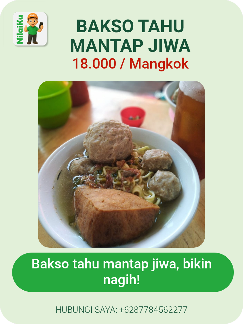 Bakso Tahu Mantap Jiwa
