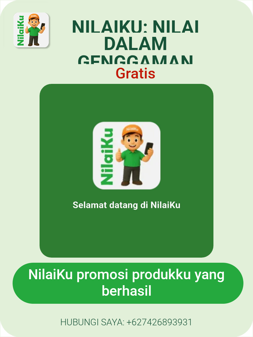 NilaiKu: Nilai Dalam Genggaman