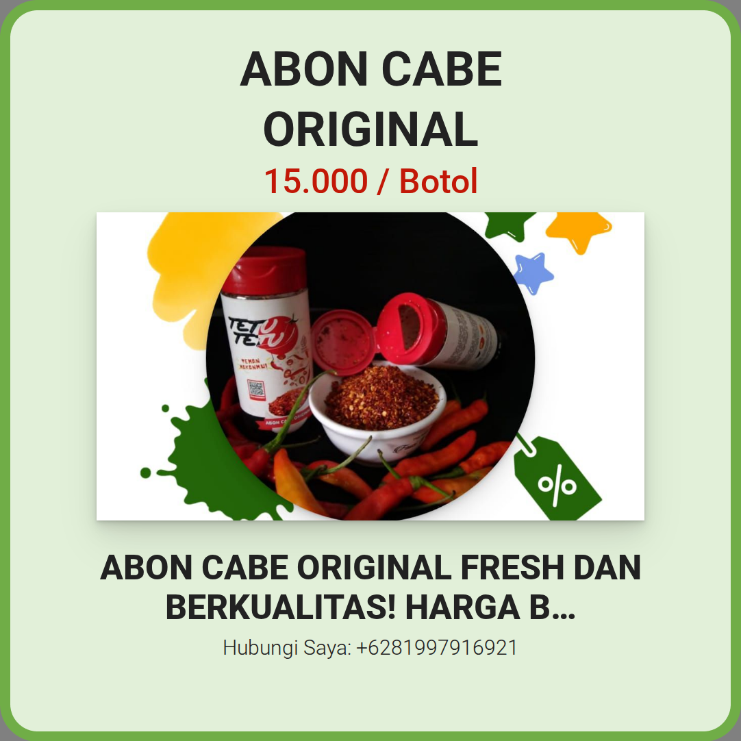 abon cabe original