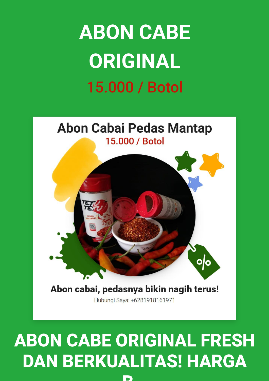 abon cabe original