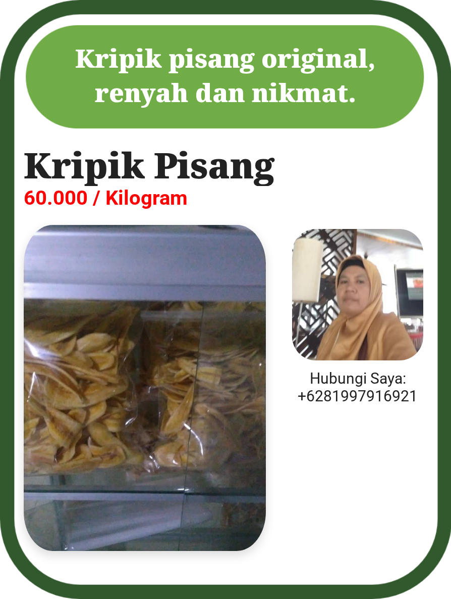 Kripik Pisang Original