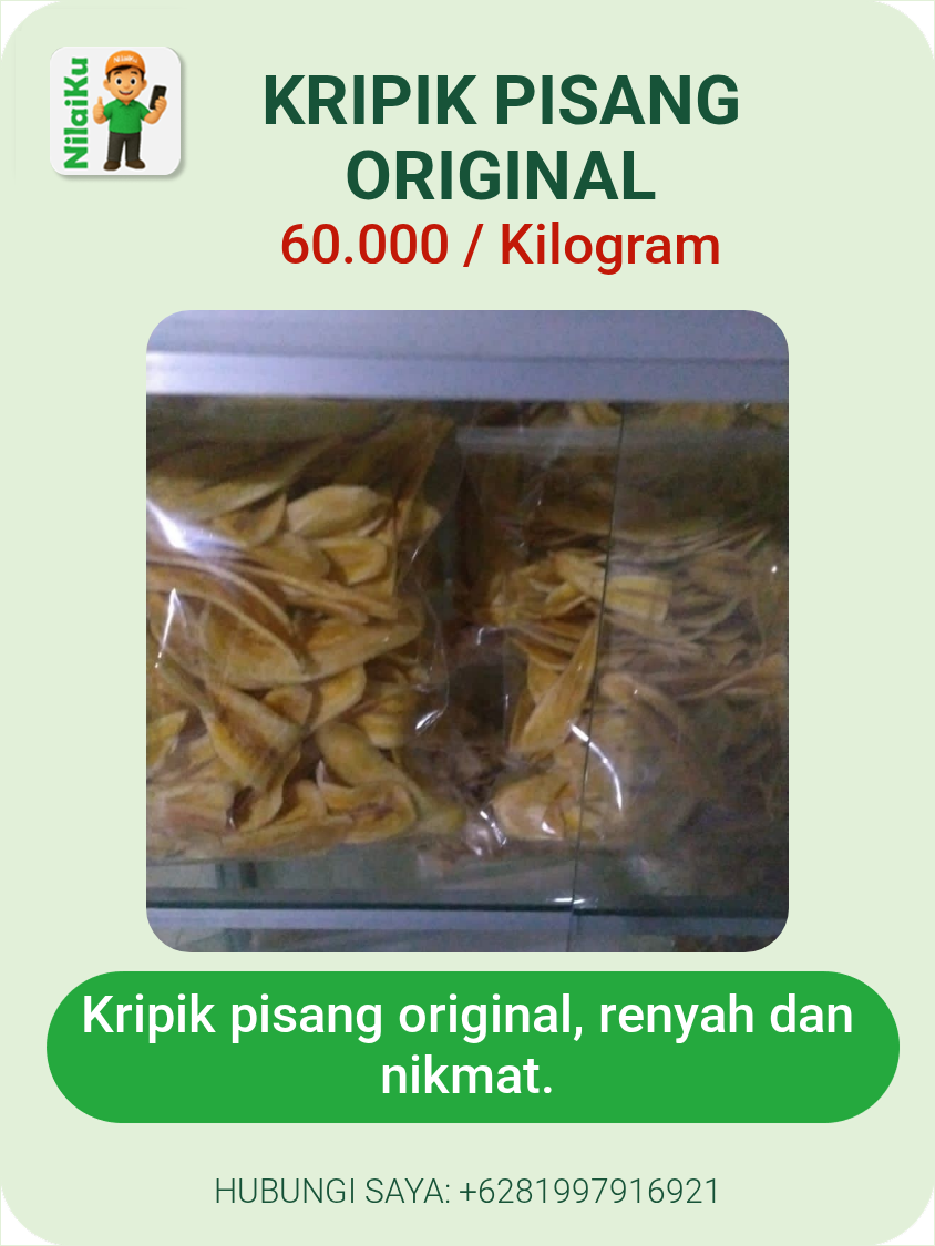 Kripik Pisang Original