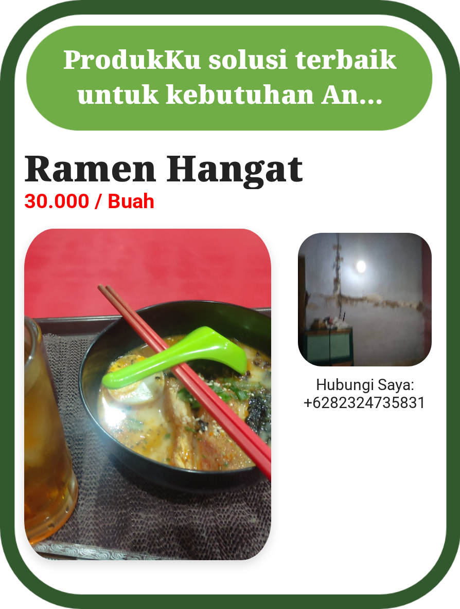 Ramen Hangat Menyegarkan