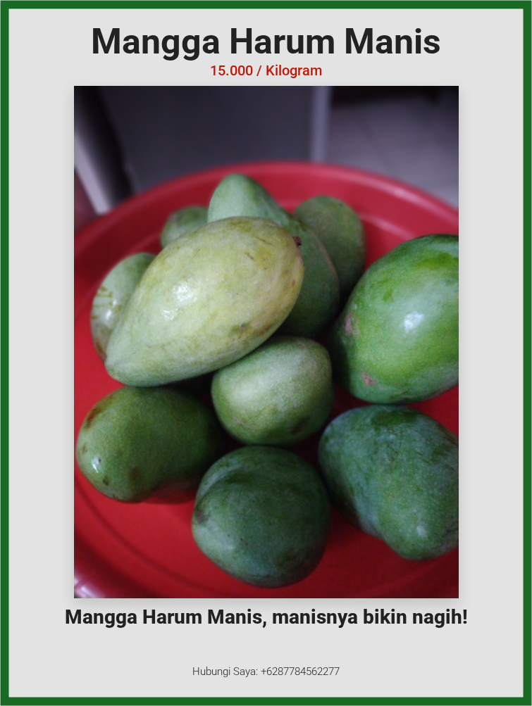 Mangga Harum Manis