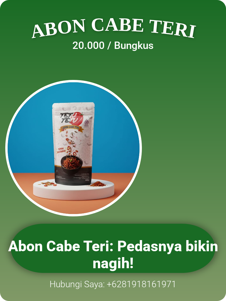Promosi ABON CABE TERI