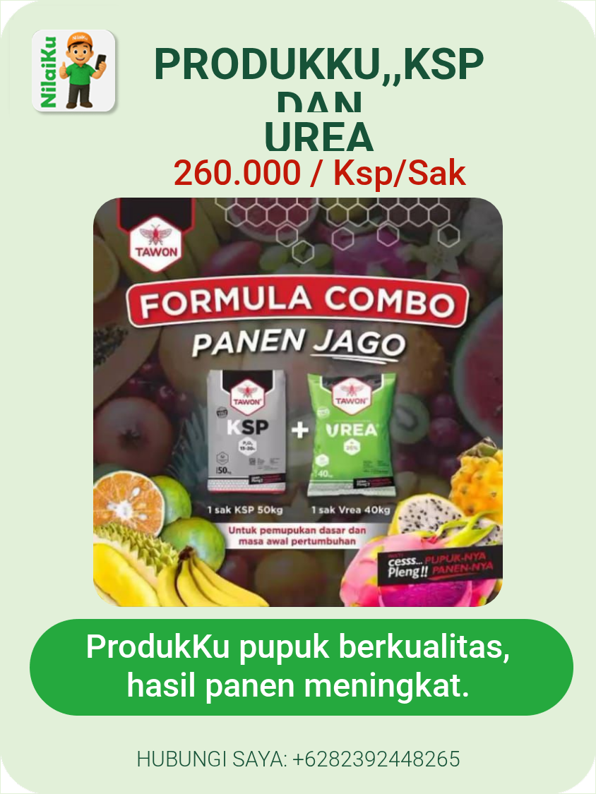 Promosi ProdukKu,,KSP dan urea
