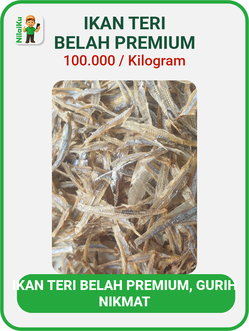 Promosi Ikan Teri belah Premium