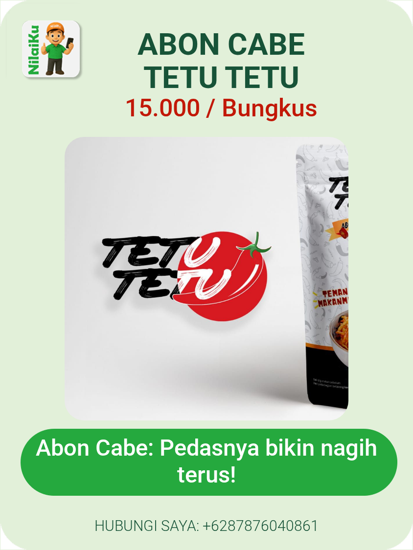 Abon Cabe tetu tetu