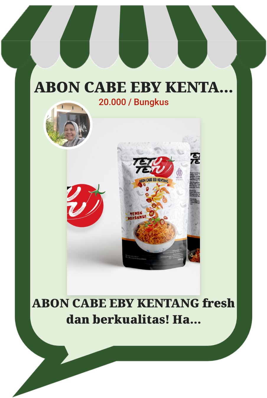 ABON CABE EBY KENTANG