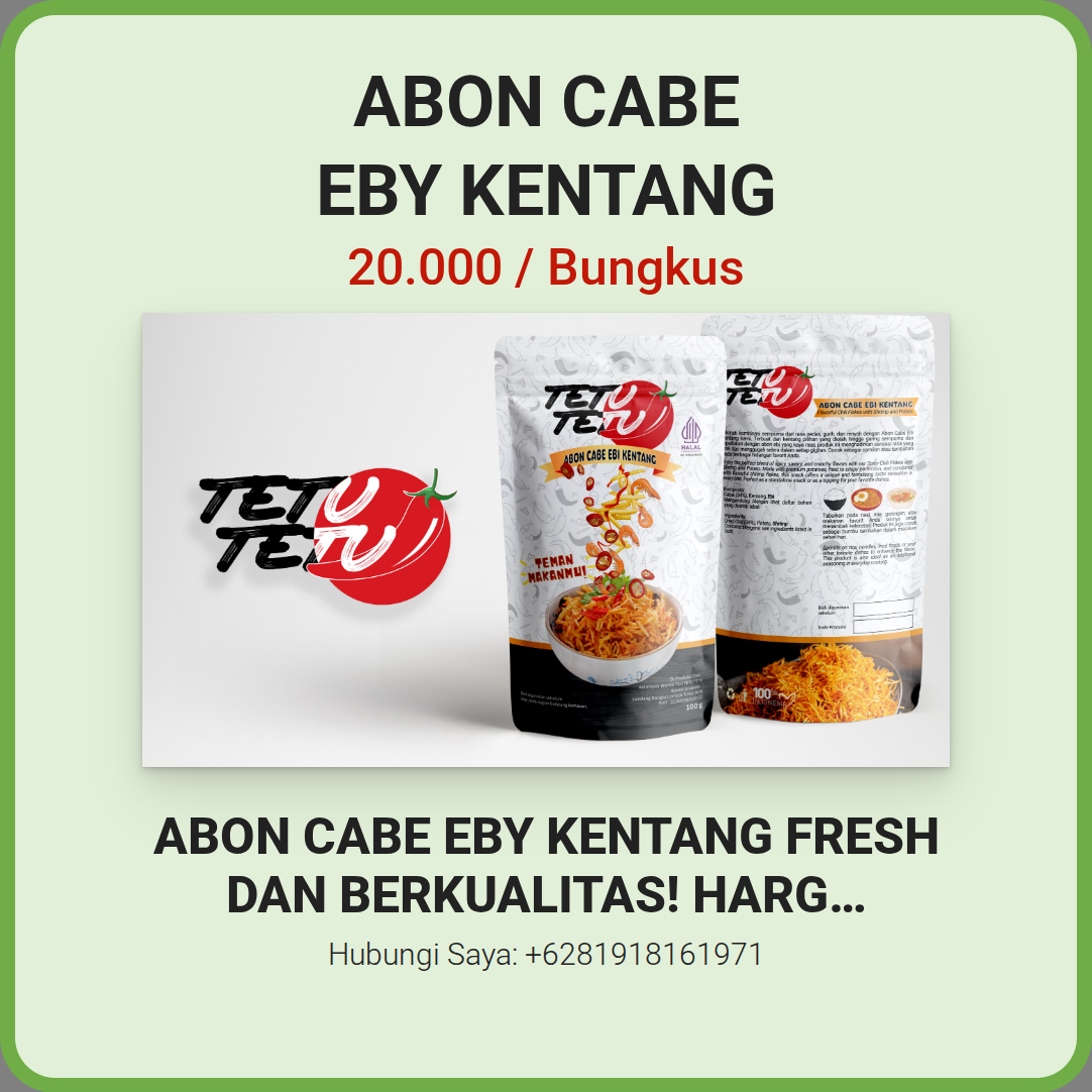 ABON CABE EBY KENTANG