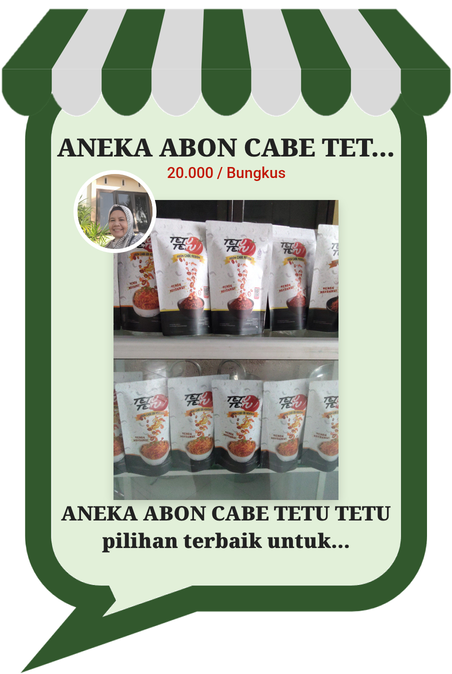 ANEKA ABON CABE TETU TETU