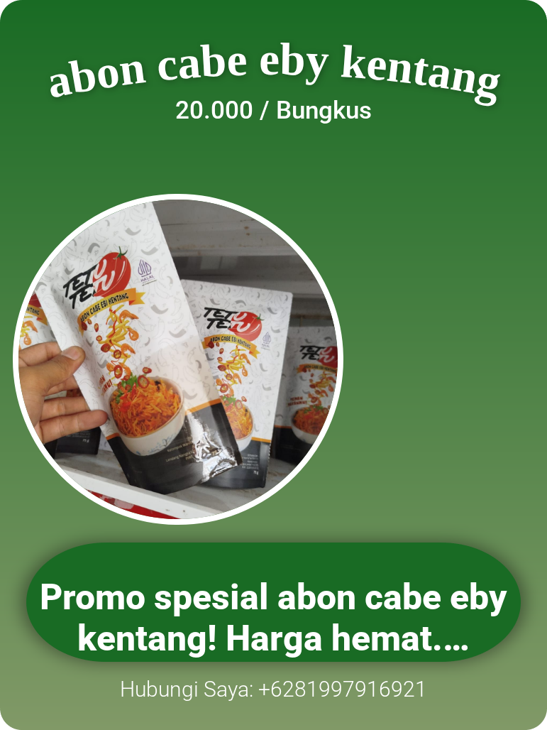 abon cabe eby kentang