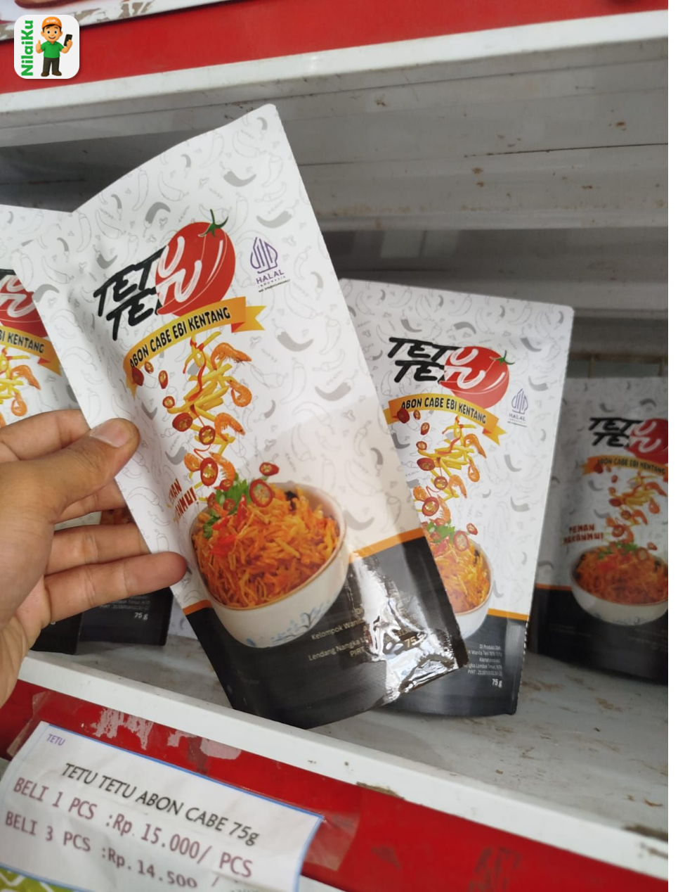 Promosi abon cabe eby kentang