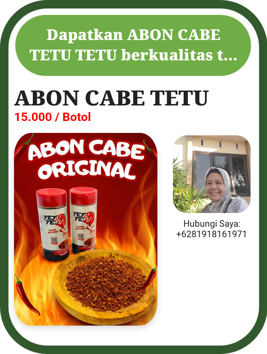 ABON CABE TETU TETU