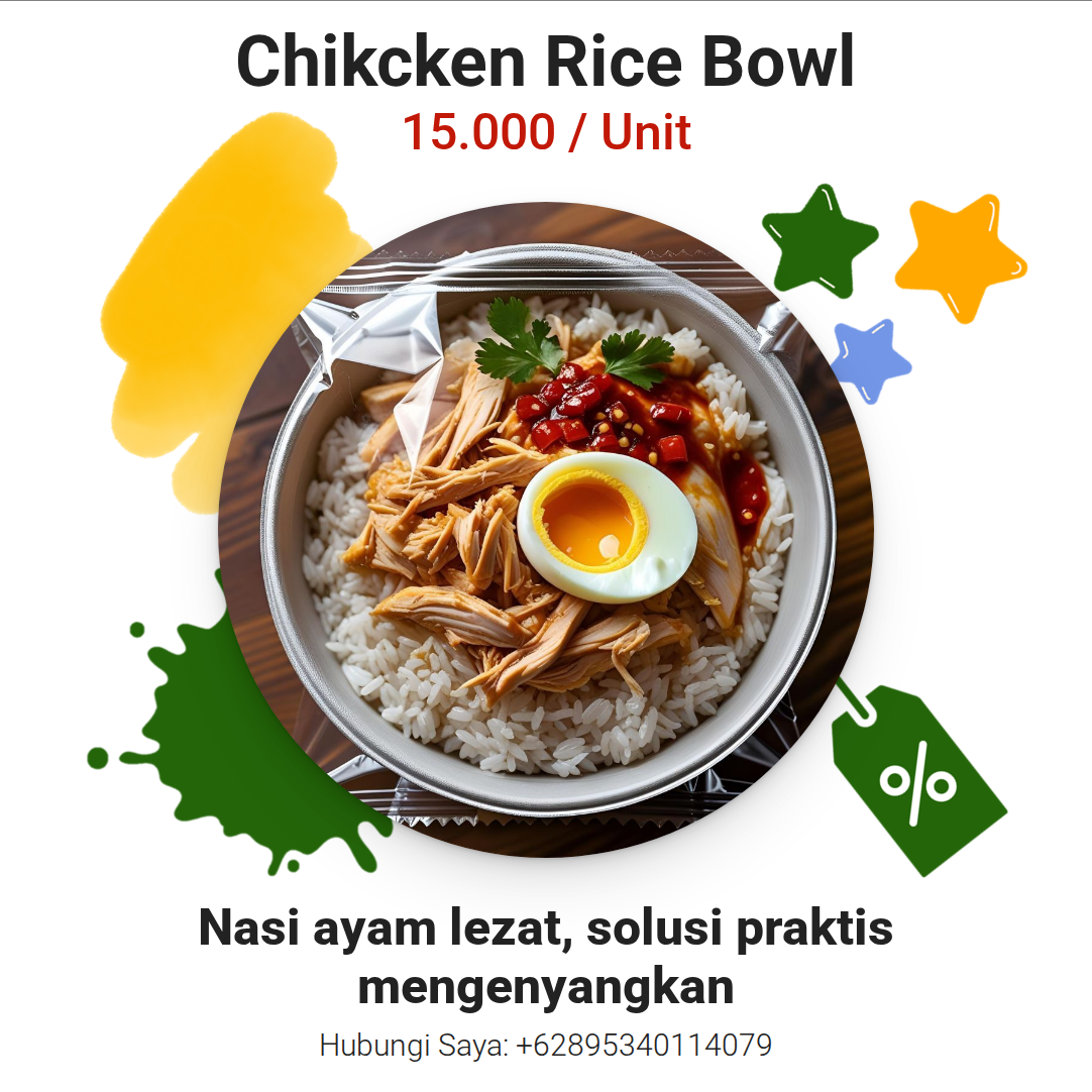 Chikcken Rice Bowl