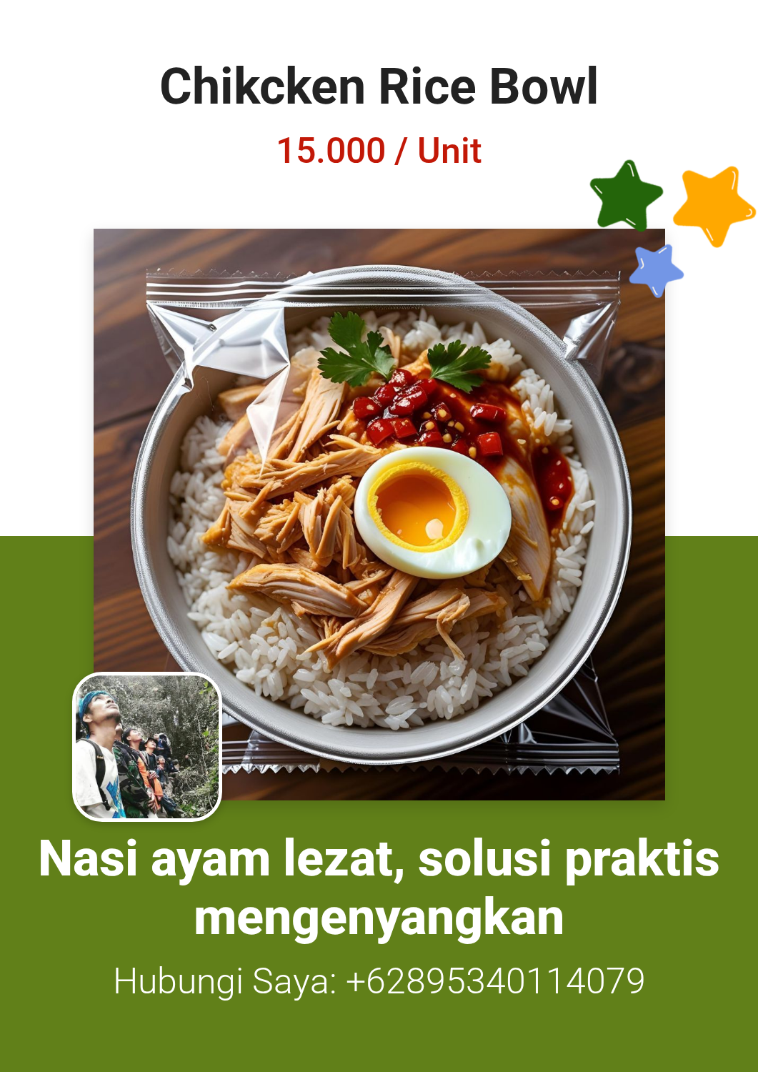 Promosi Chikcken Rice Bowl