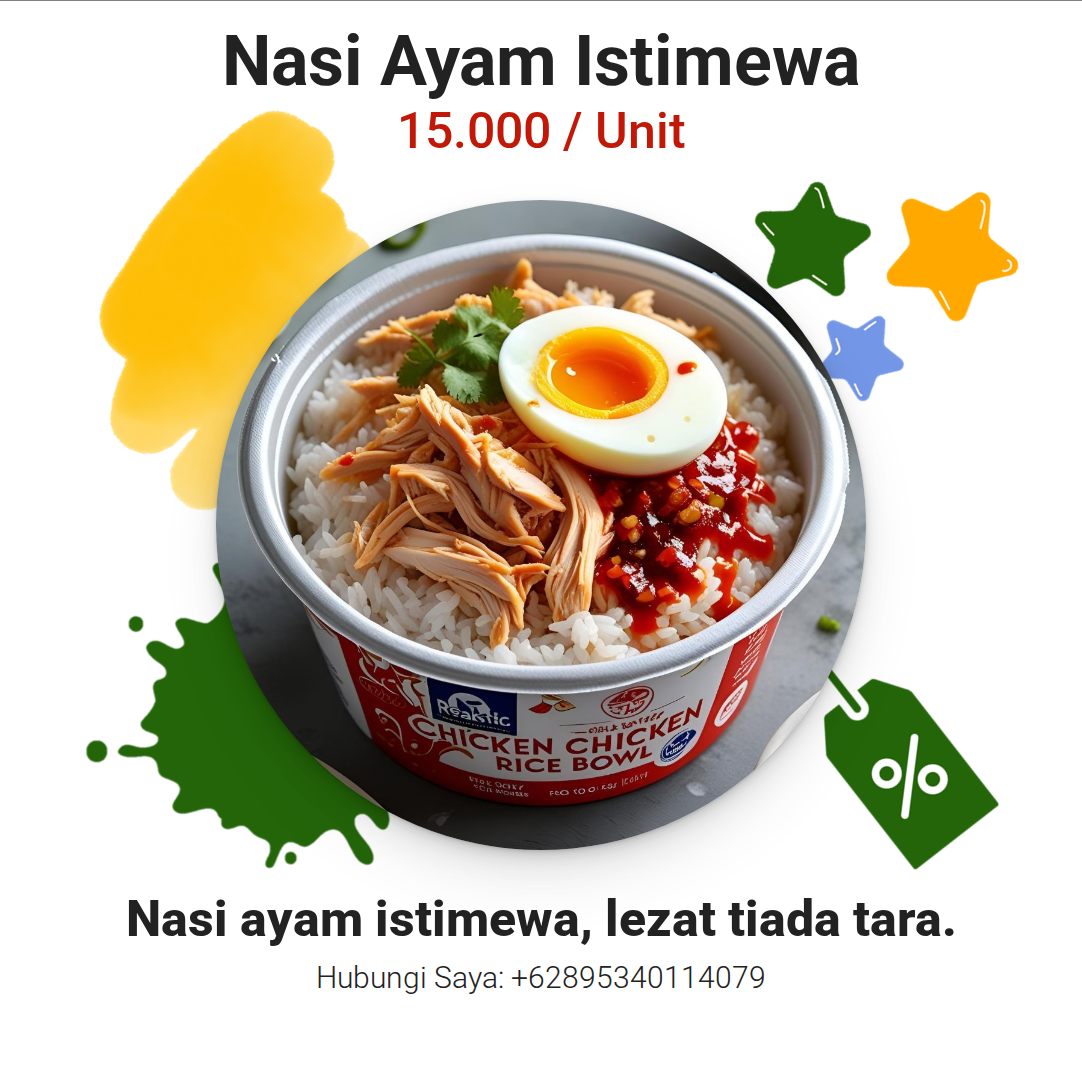 Promosi Nasi Ayam Istimewa
