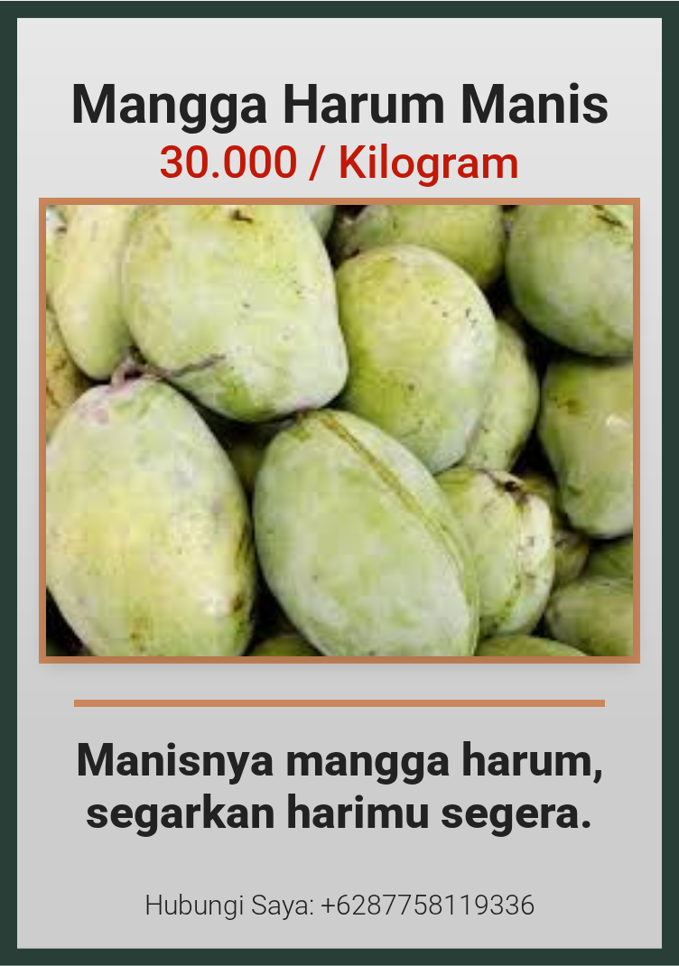 Mangga Harum Manis