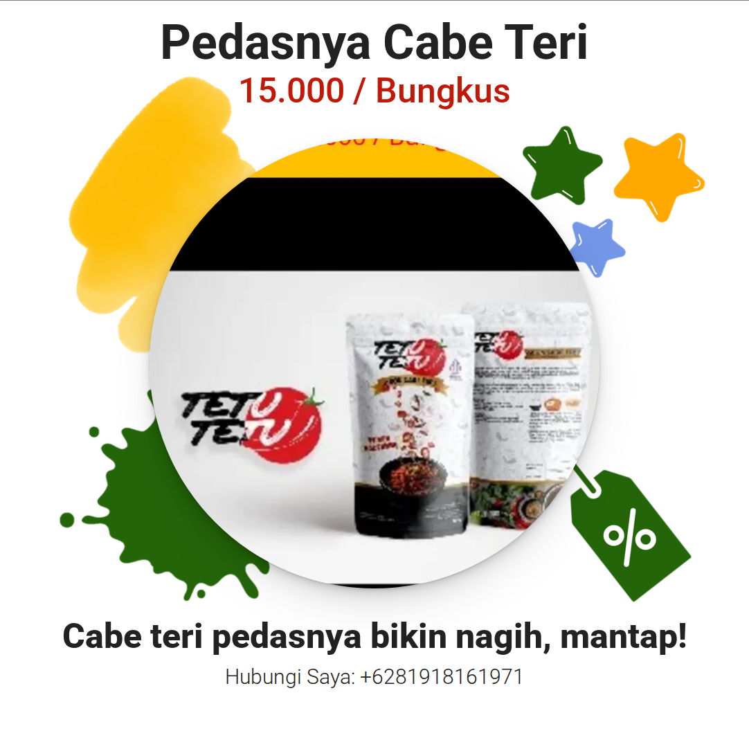Pedasnya Cabe Teri