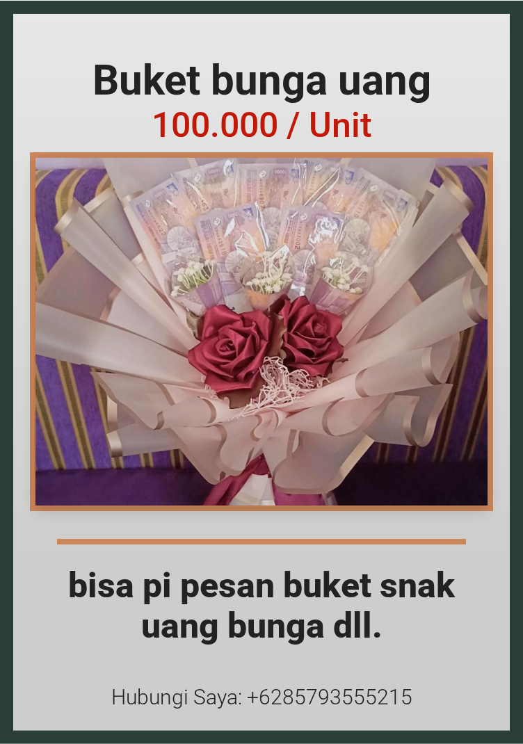 Buket bunga uang