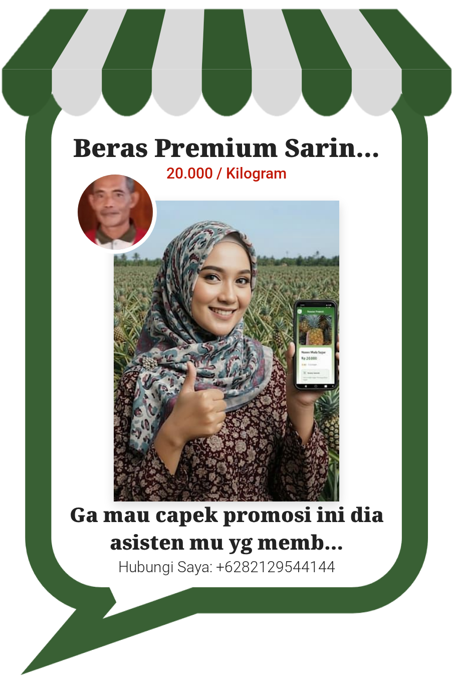 Beras Premium Sarinah